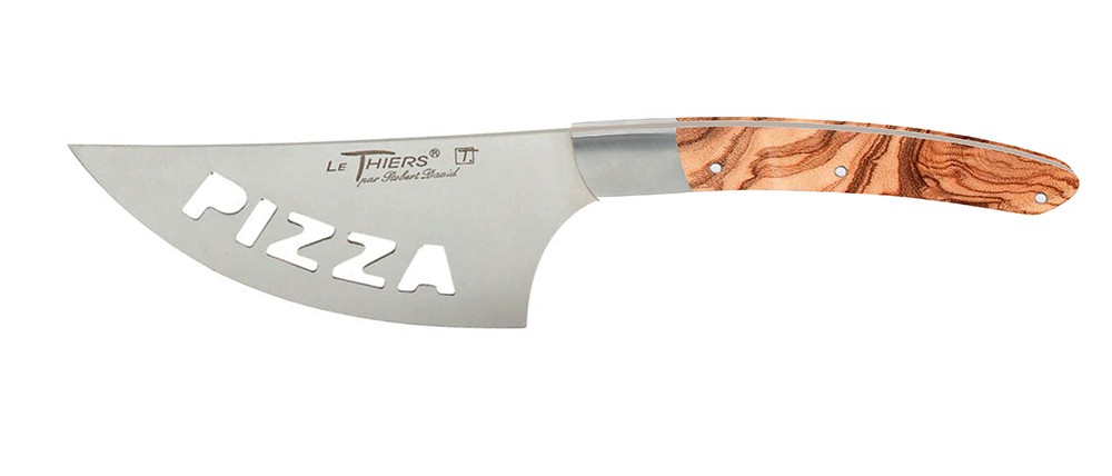Couteau à pizza, une mitre inox - Coutellerie Robert David
