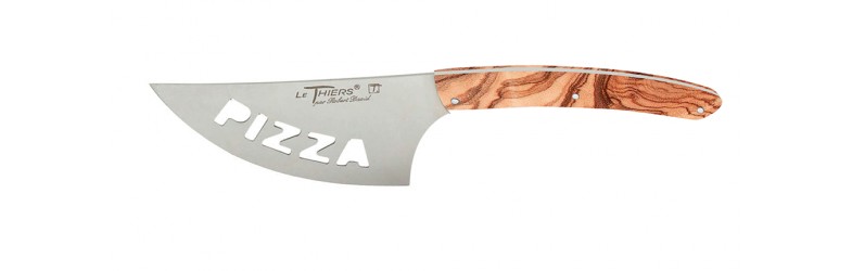 Couteau à pizza, plein manche