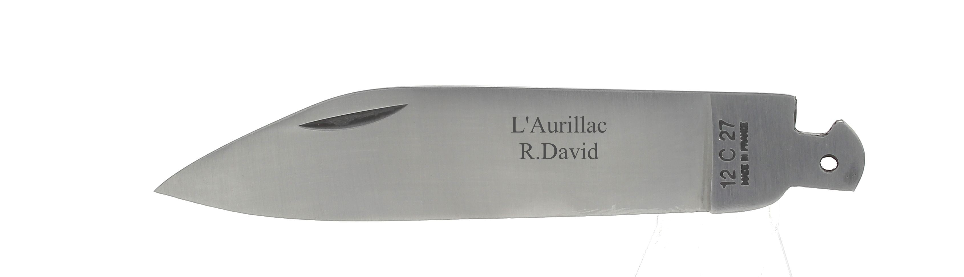 Blade Sandvik 12C27 stainless Aurillac