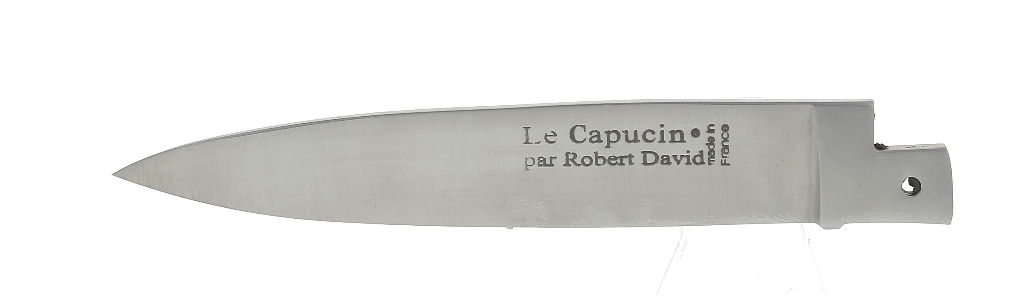The blade Sandvik 12C27 stainless Capuchin
